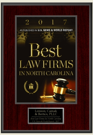 best law firms in nc 2017 award